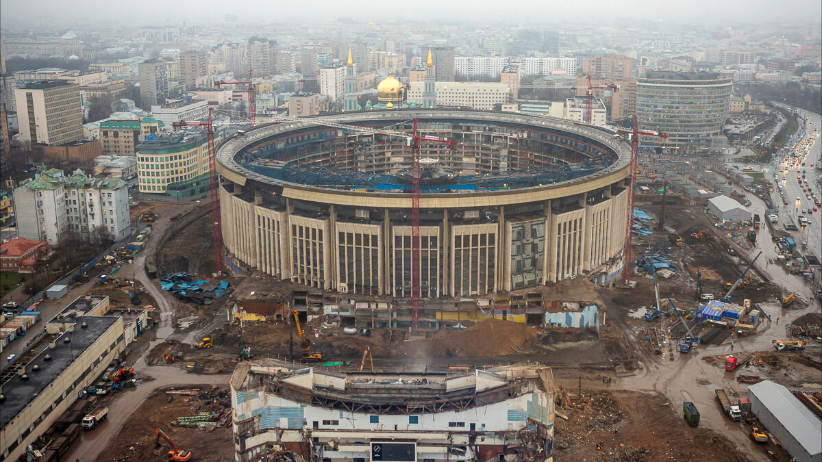 Реконструкция СК «Олимпийский»