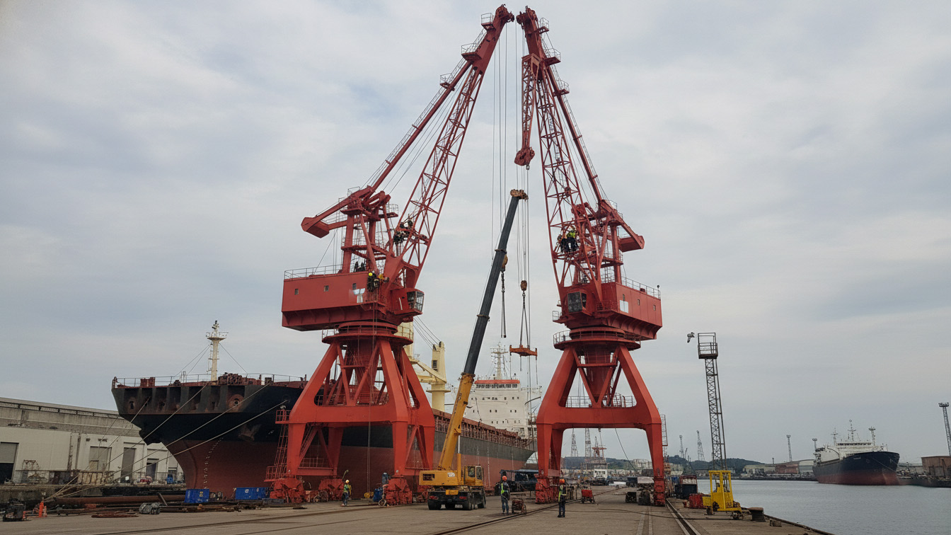 Крановое оборудование для планового ТО портальных кранов