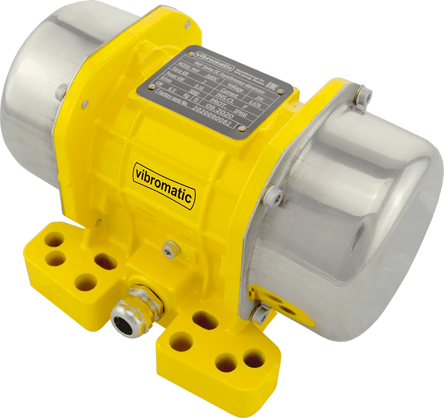 Вибраторы площадочные постоянного тока, 12 или 24 В Площадочный вибратор MVF18-50D-12